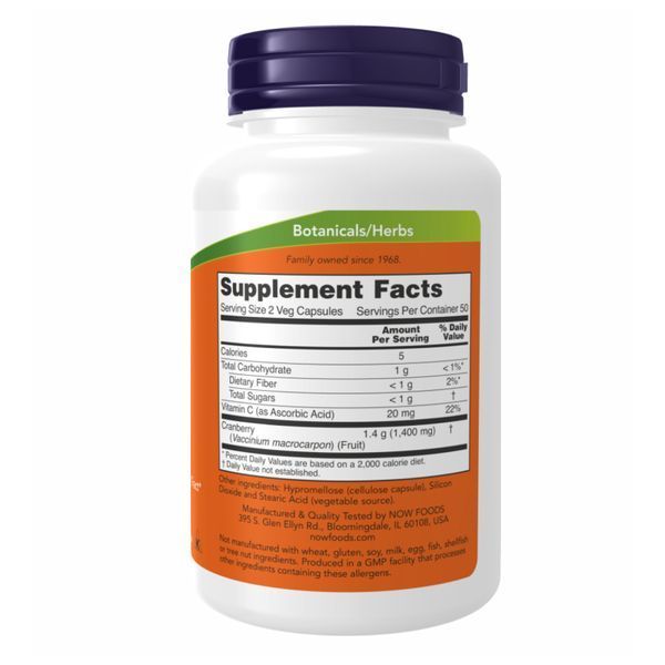 Cranberry 700mg - 100 vcaps 2022-10-1396 фото