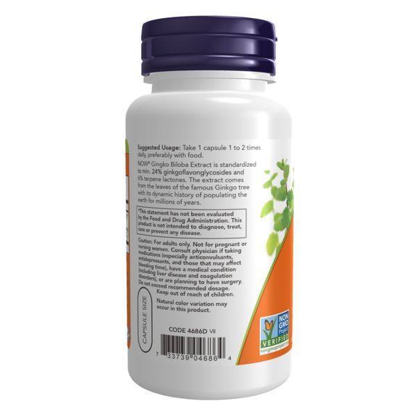 Ginkgo Biloba 60mg - 240 vcaps 2022-10-2644 фото