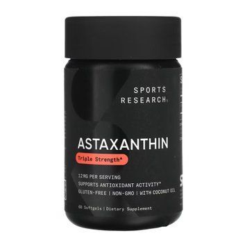 Astaxanthin 12mg - 60 softgels 2023-10-5918 фото
