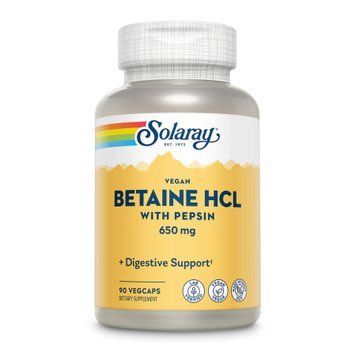 Betaine HCL - 90 vcaps 2023-10-5394 фото