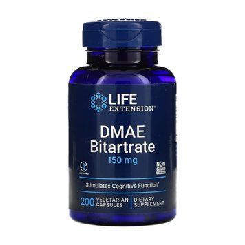 DMAE Bitartrate 150mg - 200 vcaps 2022-10-1894 фото