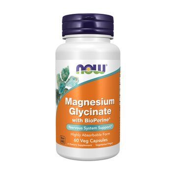 Magnesium Glycinate with BioPerine - 60 vcaps 2023-10-5395 фото