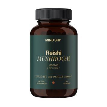 Reishi Mushroom 1000 mg - 60 vegcaps 2023-10-4389 фото