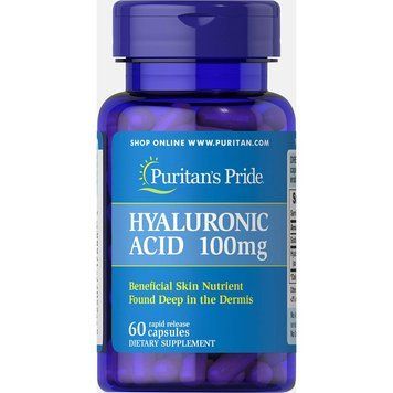 Hyaluronic Acid 100 mg - 60 caps 100-77-9774361-20 фото