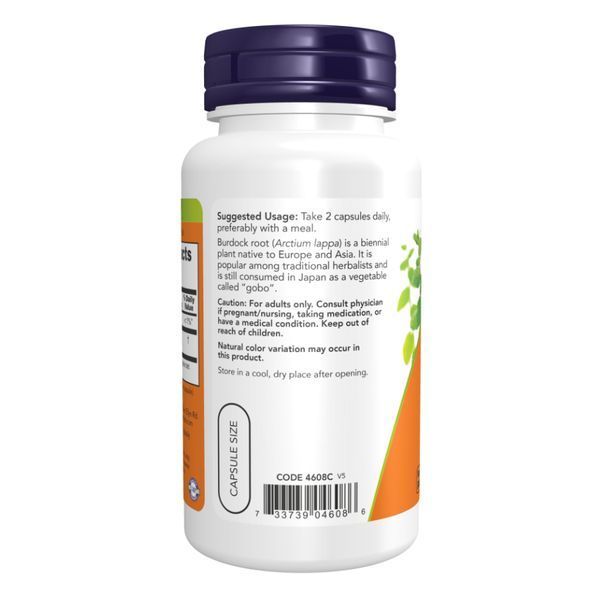 Burdock Root 430mg - 100 vcaps 2022-10-2635 фото