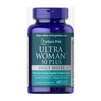 Ultra Woman&trade; 50 Plus Multi-Vitamin with Zinc - 60 caps 2023-10-4578 фото