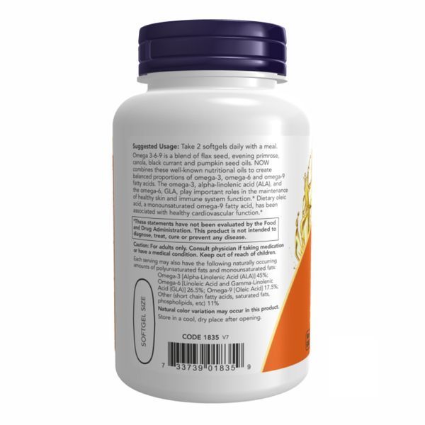 Omega 3-6-9 1000 mg - 100 sgels 2022-10-0067 фото