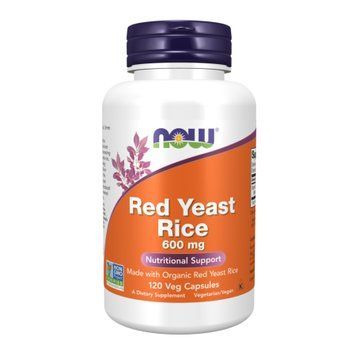 Red Yeast Rice 600mg - 120 vcaps 2023-10-2827 фото