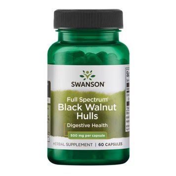Black Walnut Hulls 500mg - 60caps 100-74-4582106-20 фото