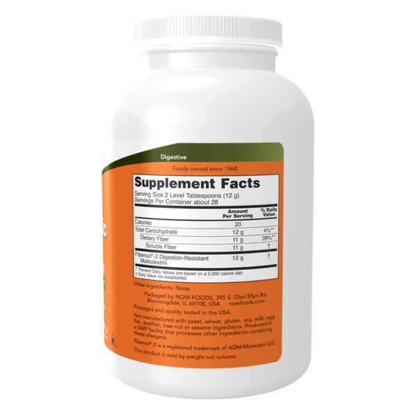 Prebiotic Fiber with Fibersol&reg;-2 Powder - 340g (12oz) 2022-10-2658 фото