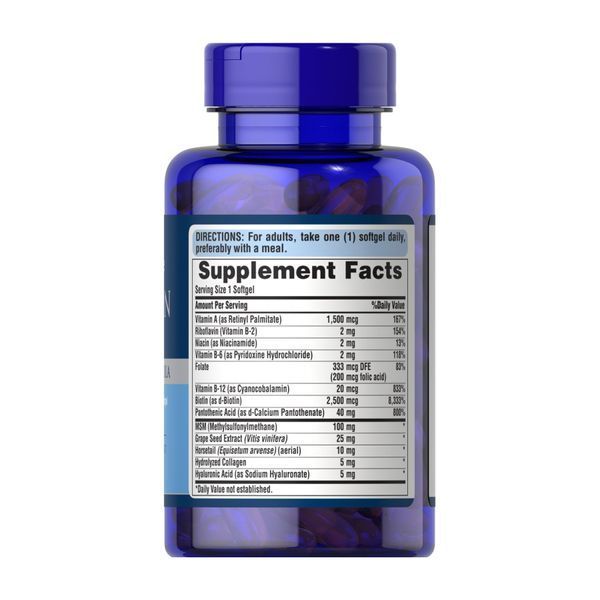 Hair, Skin & Nails One Per Day Formula - 60 softgels 2023-10-4582 фото