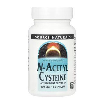 N-Acetyl Cysteine 600mg - 60 tabs 2023-10-5885 фото
