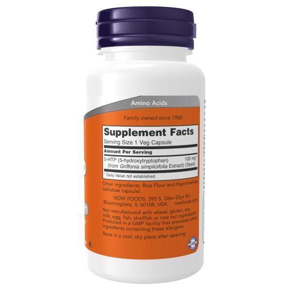 5-HTP 100mg - 60 vcaps 100-95-0188833-20 фото