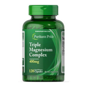 Triple Magnesium Complex 400mg - 120 caps 2022-09-0206 фото