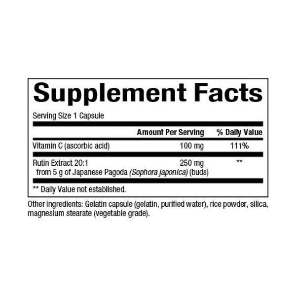 Rutin 250mg - 90 caps 2023-10-3813 фото