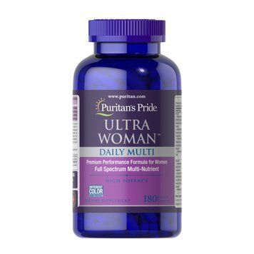 Ultra Woman&trade; Daily Multi Timed Release with Zinc - 180 caps 2023-10-4589 фото