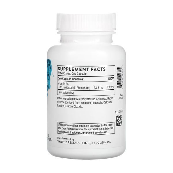 Pyridoxal 5'- Phosphate - 180 vcaps 2023-10-3633 фото