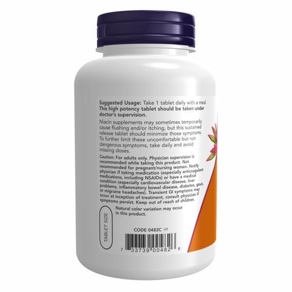 Niacin 500mg - 250 tabs 2022-10-1431 фото