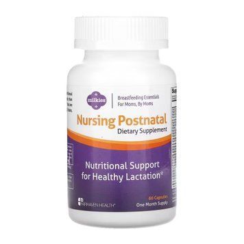 Milkies Nursing Postnatal Breastfeeding Multivitamin - 60 caps 2023-10-4761 фото