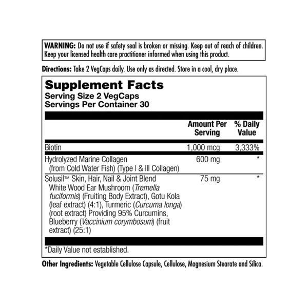 Clinical Youth Collagen I&III 600mg - 60 vcaps 2023-10-3155 фото