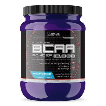 BCAA Powder 12000 - 228g Blue Raspberry 2022-10-0798 фото