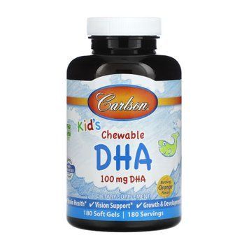 Kids Chewable DHA - 180 softgels 2023-10-5149 фото