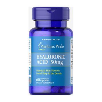 Hyaluronic Acid 50mg - 60 caps 2022-10-2880 фото