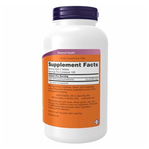 M.S.M 1500mg - 200 tabs 2022-10-1702 фото