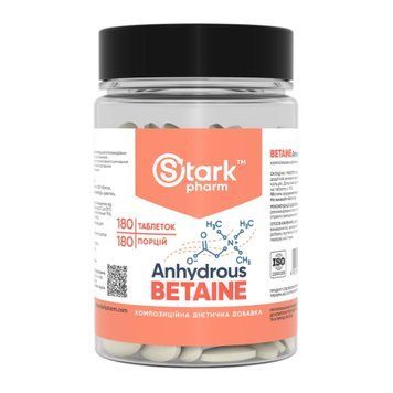 Betaine Anhydrous 500mg - 180 caps 2023-10-4078 фото