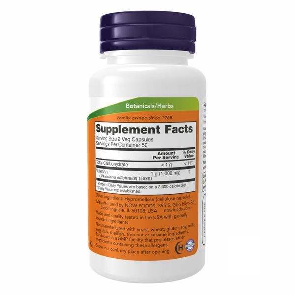 Valerian Root 500mg - 100 vcaps 100-29-9459873-20 фото
