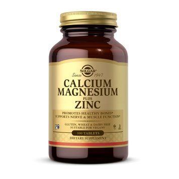 Calcium Magnesium Plus Zinc - 100 tabs 2023-10-3695 фото
