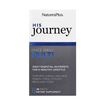 His Journey Once Daily Multi - 30 tabs 2023-10-5538 фото
