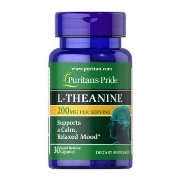 L-Theanine 200 mg - 30 caps 2023-10-2520 фото