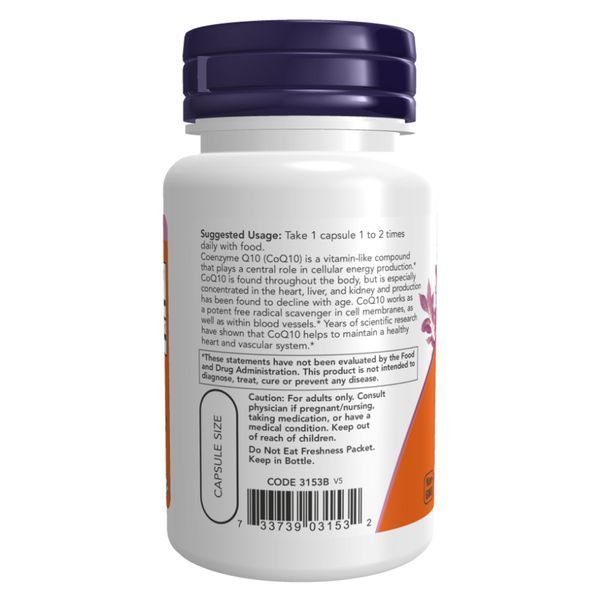 CoQ10 60mg - 60vcaps 100-82-2379011-20 фото