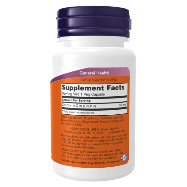 CoQ10 60mg - 60vcaps 100-82-2379011-20 фото
