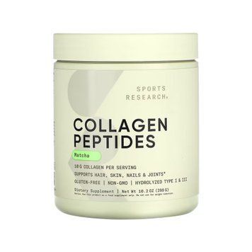Collagen Peptides Organic Matcha - 288g Green Tea 2023-10-5542 фото