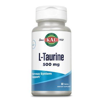 L-Taurine 500mg - 60 tabs 2023-10-3101 фото