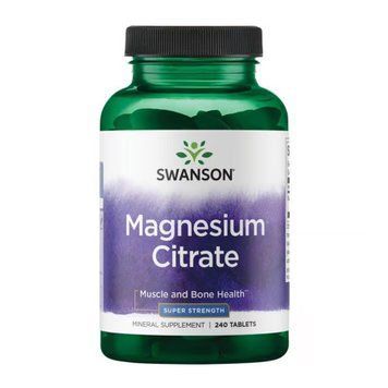 Magnesium Citrate Super Strength - 240 tabs 2023-10-5859 фото
