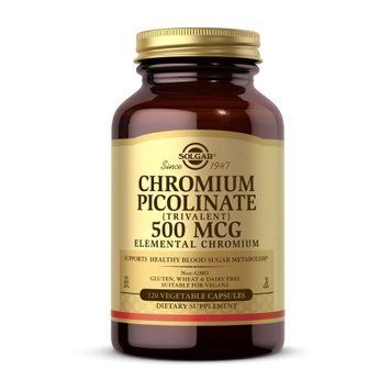 Chromium Picolinate 500mcg - 120 vcaps 2023-10-5660 фото
